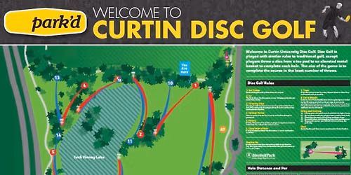 Disc Golf Afternoon at Curtin! \u26f3\ufe0f
