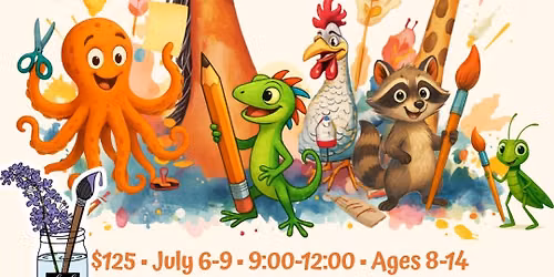 All Creatures Great & Small SummerArt Camp
