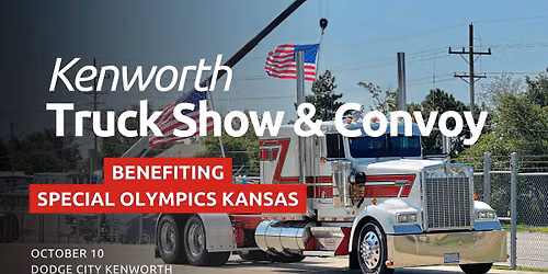 Kenworth Truck Show and Convoy for Special Olympics Kansas