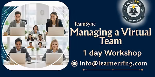 Managing a Virtual Team 1 Day Workshop | St. Petersburg, FL