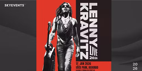 LENNY KRAVITZ \/ 17. JUN \/ U\u0160\u0106E PARK, BEOGRAD