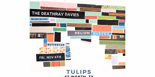 The Deathray Davies Album Release at Tulips on 11\/6\/26