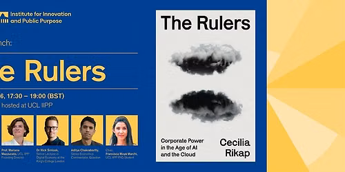 Book launch: The Rulers