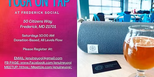 Yoga On Tap @ Frederick Social