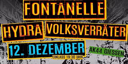 Fontanelle, Volksverr\u00e4ter und Hydra im AK44