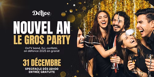 Le gros party du 31 d\u00e9cembre ! - Nouvel An 2026