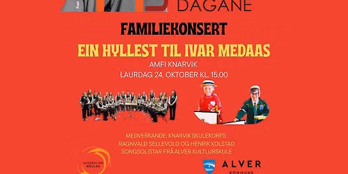 NYNORSKDAGANE: Ein hyllest til Ivar Medaas - familiekonsert