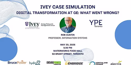 Ivey Case Simulation: Digital Transformation at GE - What Went Wrong?