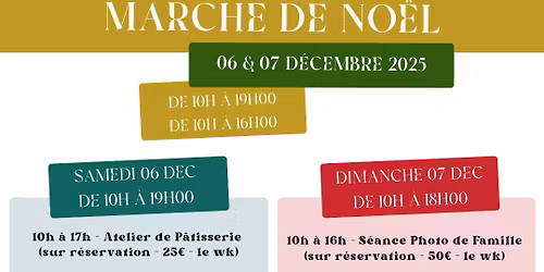 March\u00e9 de No\u00ebl au Ch\u00e2teau La Tilleraie