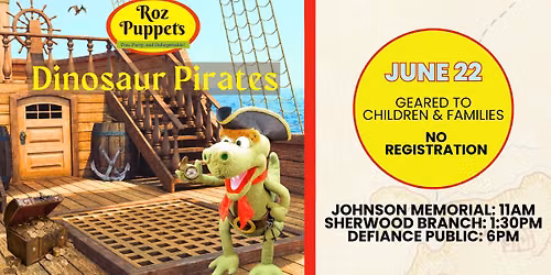 Roz Puppets Presents: Dinosaur Pirates