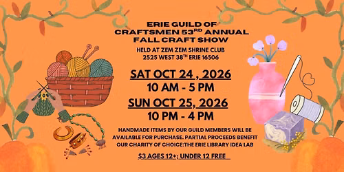 53rd Annual EGOC Fall Craft Show