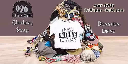 The 926 Clothing Swap & Donation Drive