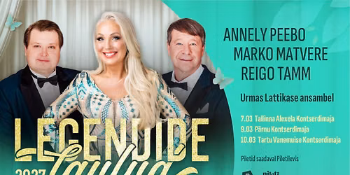"Legendide Laulud 2027" - Annely Peebo, Marko Matvere & Reigo Tamm