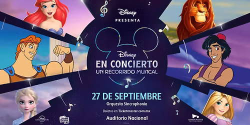 Disney En Concierto: Un Recorrido Musical