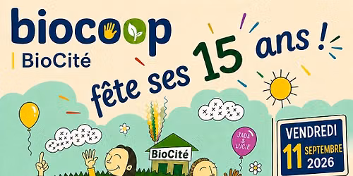 15 ans de Biocoop BioCit\u00e9 