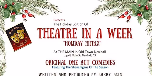 Theatre in a Week-Holiday Edition