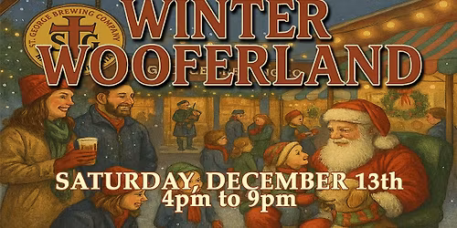 WINTER WOOFERLAND at ST. GEORGE BREWING COMPANY