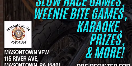 Bike Night at Masontown, PA VFW 
