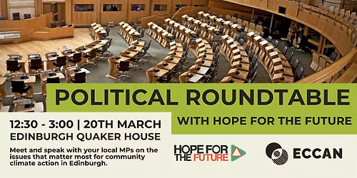 Speak with Your Politicians: A Climate Roundtable