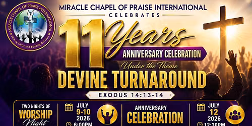 11 years Anniversary celebration 