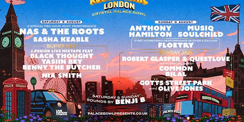 Live Nation Presents: Roots Picnic | Sat 08 + Sun 09 Aug '26