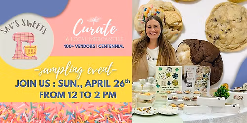 Sav\u2019s Special Sweet Pop Up - Don\u2019t Miss It!