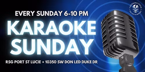 Karaoke at RSG Port St. Lucie! \ud83c\udfb6\ud83c\udfa4