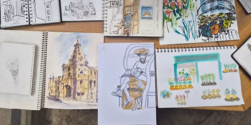 Halifax Urban Sketch Meet- August