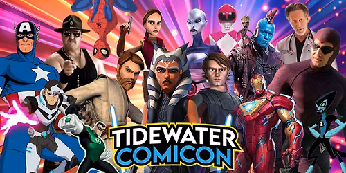 Tidewater Comicon May 16-17, 2026