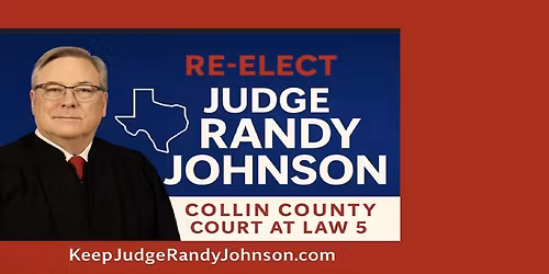 Keep Judge Randy Johnson Campaign Kickoff Event