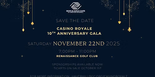 10th Anniversary Casino Royale Gala