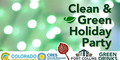 Clean and Green Holiday Party