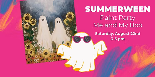 Me and My Boo Summerween Paint Party!