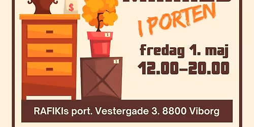 Loppemarked i Porten