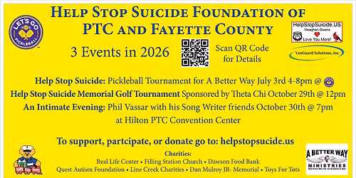 HelpStopSuicide \ud83e\udde8PB Tournament at Let\u2019s Go Pickleball