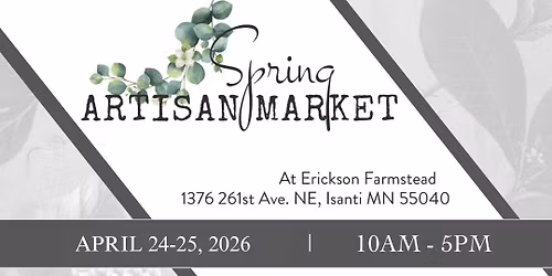 Spring Artisan Market \ud83c\udf3f