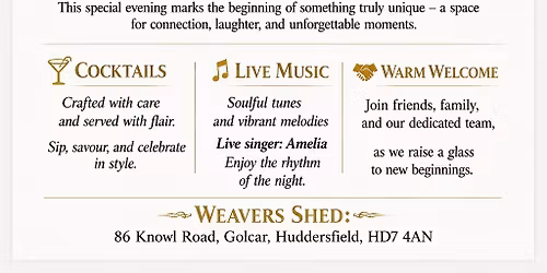 Weavers Launch Evening 