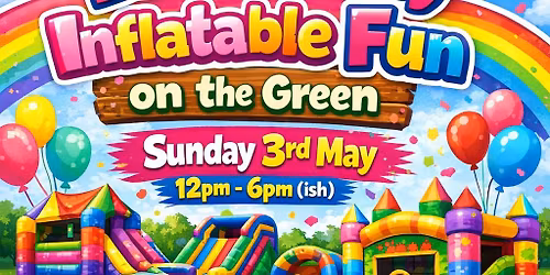 Inflatable fun on the green 