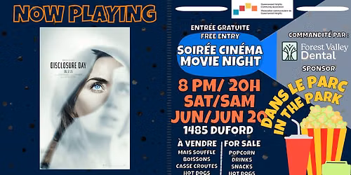 Community BBQ and Movie in the Park