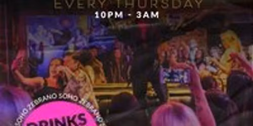 The Soho Social @ Zebrano Soho - Every Thursday