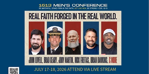 Men's Ministry: Real Faith...Forged In The Real World Simulcast