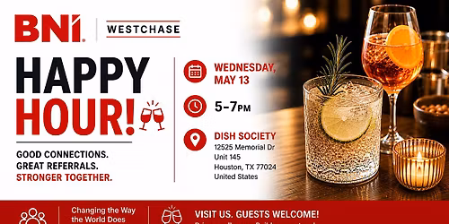 Happy Hour Social Networking Event