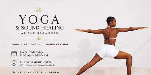 Yoga & Sound Bath at the Sagamore Hotel