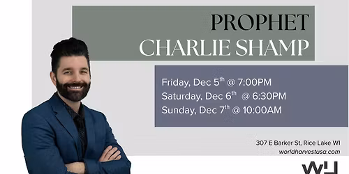 Special Speaker Charlie Shamp