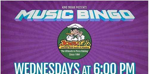 Music Bingo at Joey D's Chicago Eatery & Pizzeria