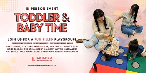 Baby & Toddler Time Free Event