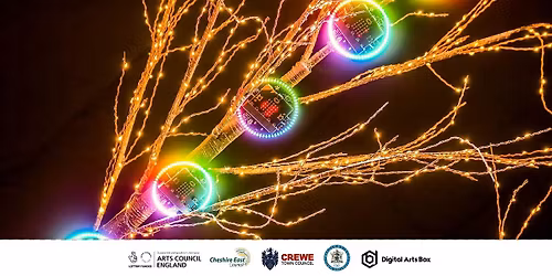Free Interactive Light Art Display | Luminate | Crewe Market Hall