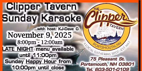 Sunday Night Karaoke