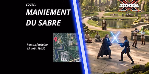 Cours : Maniement de sabre laser *gratuit*