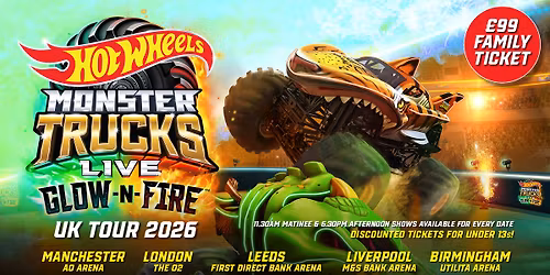 Hot Wheels Monster Trucks Live in London